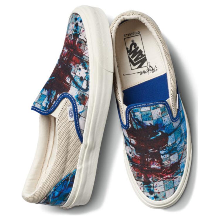 Slip-On Ralph Steadman x Slip-On Og Classic Vans Lx 'Checkerboard Splatter' VN0A45JKVQN