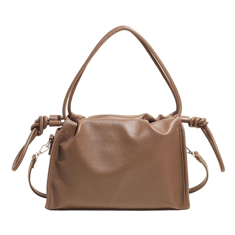 Fashion pleated cloud shoulder bag women's bag early autumn women's bag large capacity underarm satchel
