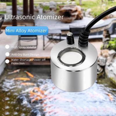 Ultrasonic Atomizing Head Landscape Mist Maker 24v Transformer Atomizer Humidifier Aquarium