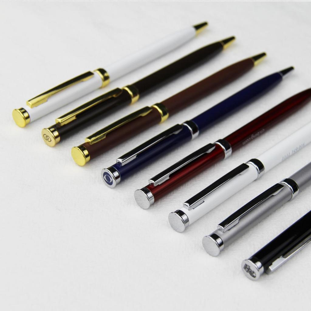 Custom Classic Rotating Metal Ballpoint Pen - Business Promotional Gift with Logo