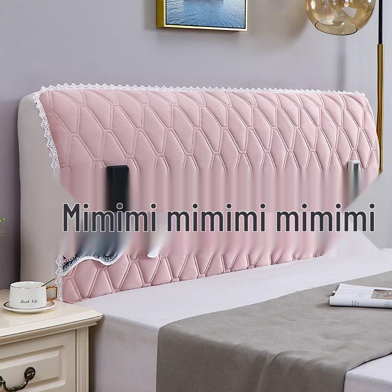 2025 New Style Elastic Headboard Slipcover: Soft Pack Backrest & Dust Cover