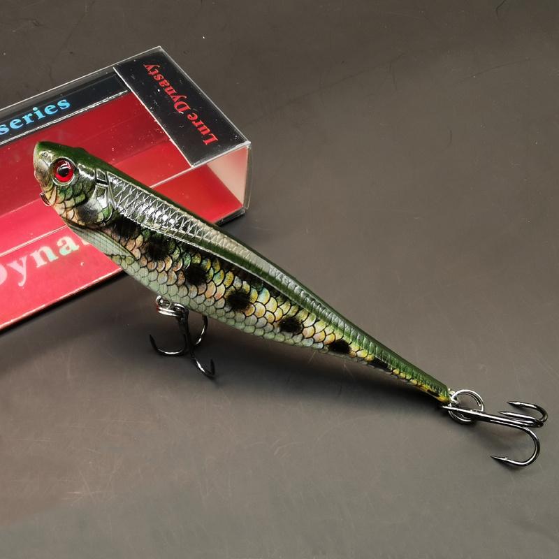 1pc/3pcs Fishing Lure Colorful Minnow Sinking Artificial Bait Pencil Lure Cool Fishing Hooks for Saltwater and Freshwater