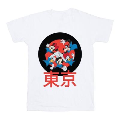 Mens Mickey Mouse Team Huddle T-Shirt