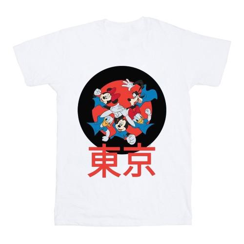 Disney Mens Mickey Mouse Team Huddle T-Shirt