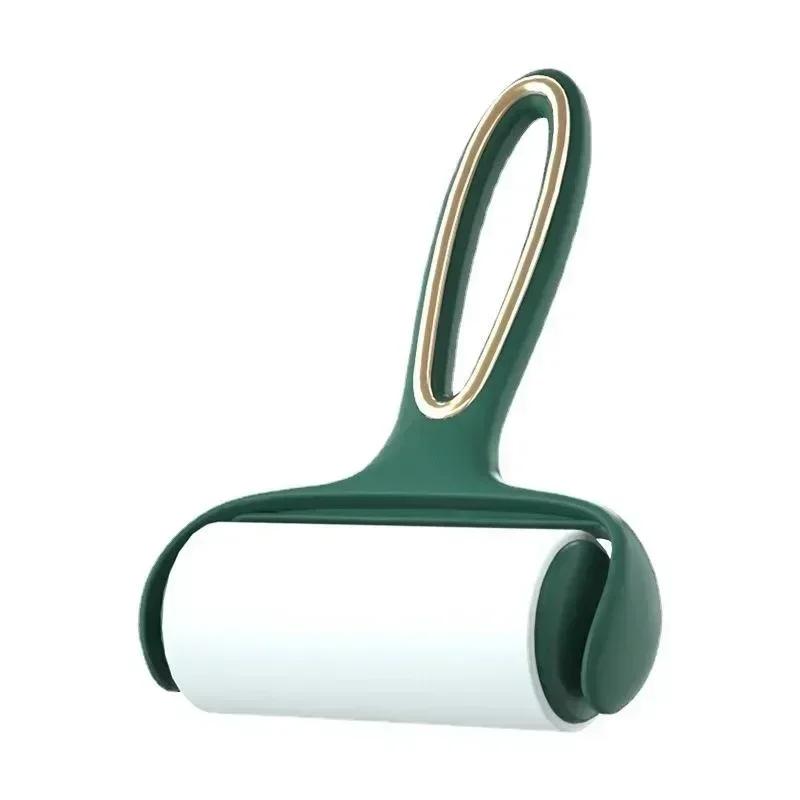 Noua ruloa de hartie rutibila Perie cu rola lipicioasa pentru indepartarea parului pentru animale de companie Perie de curățare covoare perie de ras de pluș Instrument de curățare pentru uz casnic