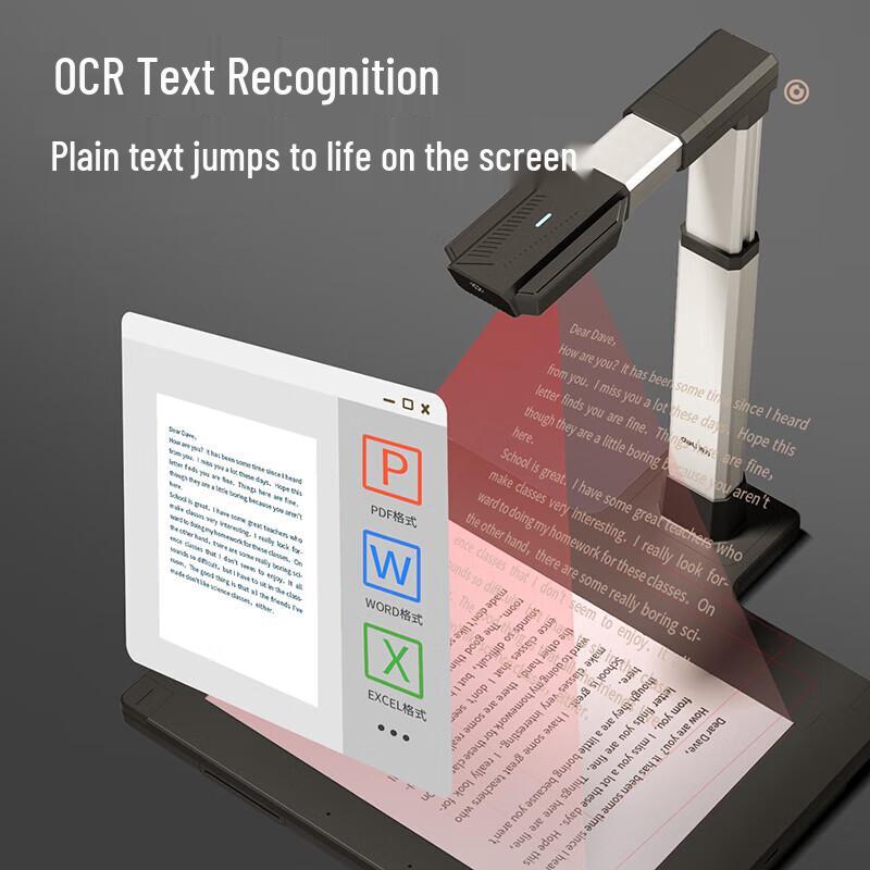 Deli HD Document Camera Scanner CN plug (adapter included)