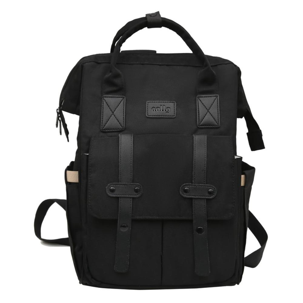 Large Capacity Student School Bag Multifunctional Student Schoolbag Travel Backpack  Male Female чёрный
