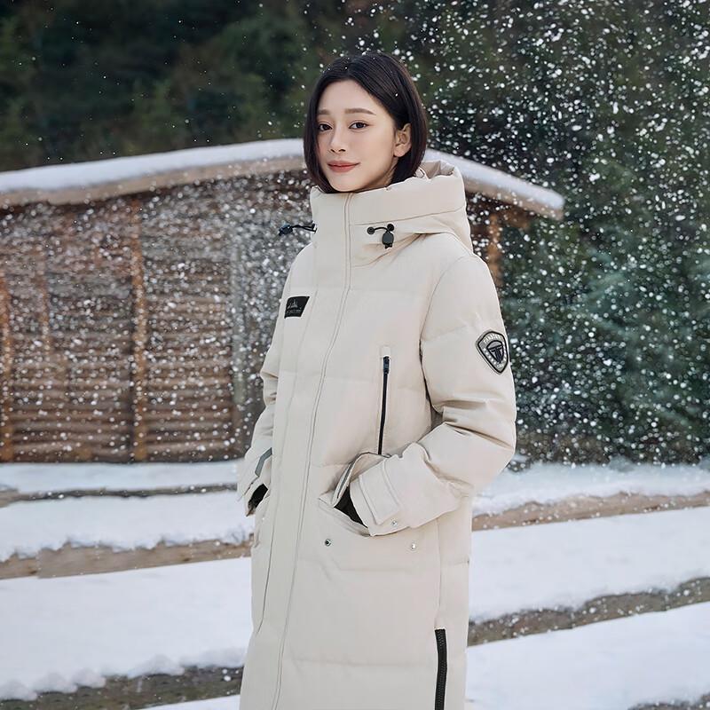 Tanboer Unisex Long Goose Down Parka TB245820