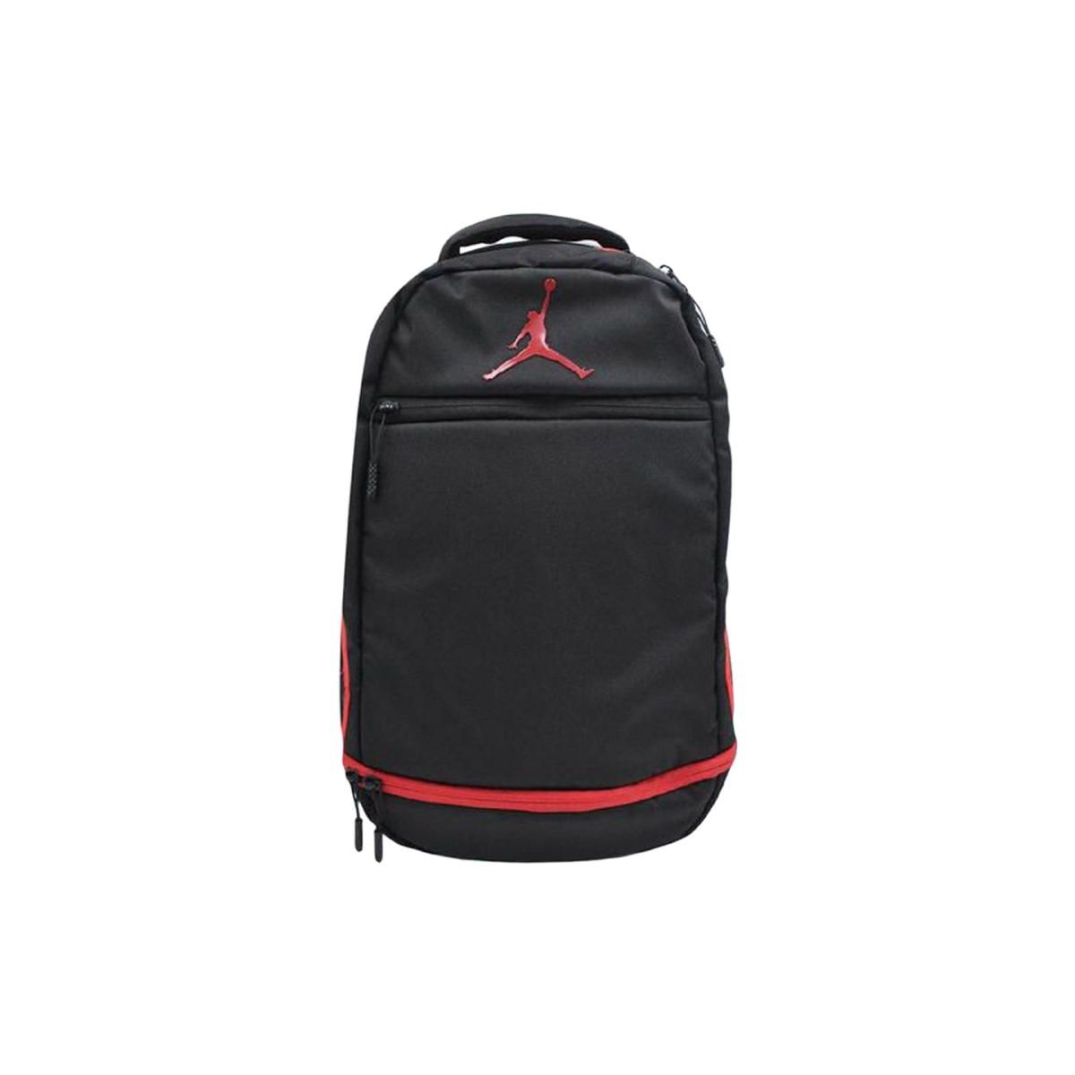 Jordan Skyline Sports Leisure Travel Polyester Backpack Unisex Backpack Black HA4964-005 Black