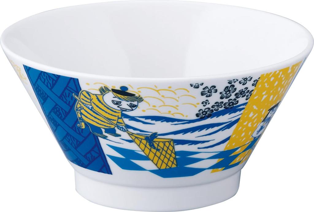 Moomin Noodle Bowl (1000ml) Ramen Bowl (Moomin) Aina Series, Made In Japan, Yamaka Shoten MM8501-311