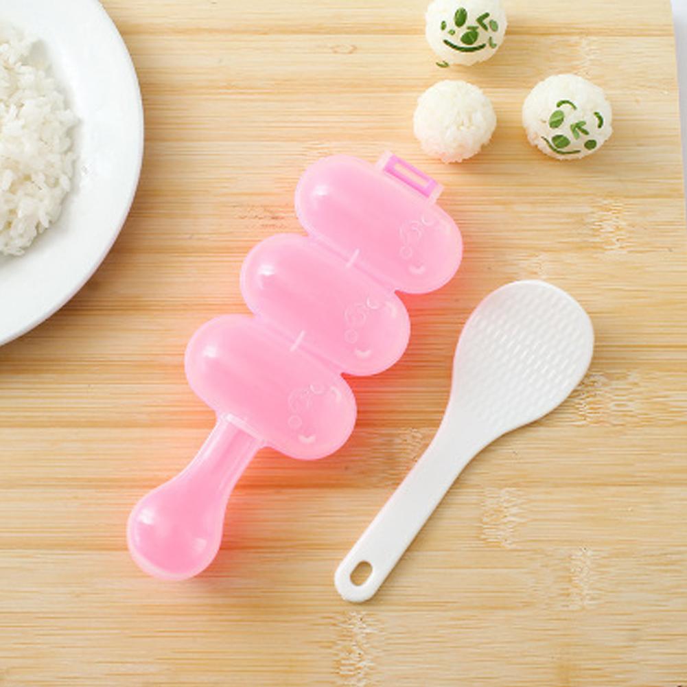 Rice Ball Shaker DIY Rice Baller Shakers Lunch Maker Mould Onigiri Mold DIY Rice Baller Shakers Kitchen Sushi Tools Accessories