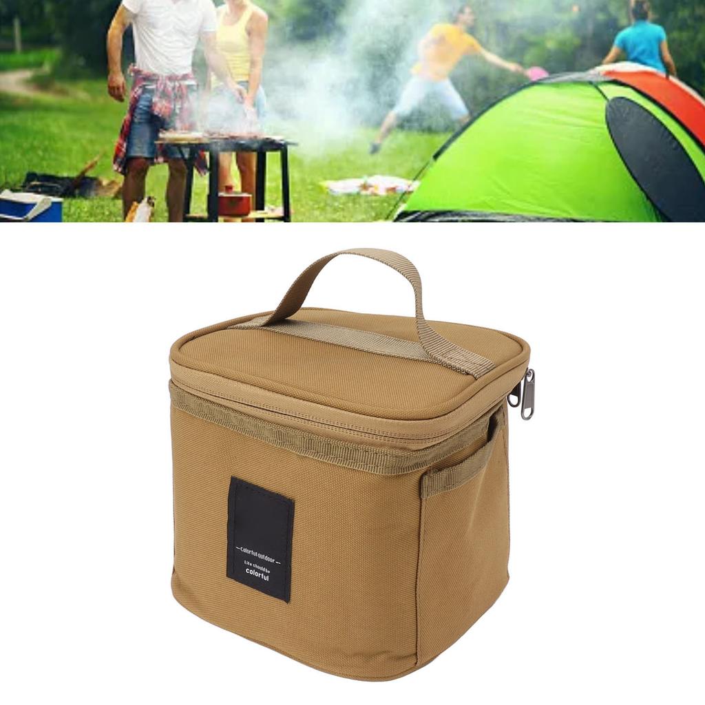 Torba do przenoszenia butelek z przyprawami z wyjmowaną przegrodą wewnętrzną, wykonana z tkaniny Oxford, przenośna torba na słoiki z przyprawami na grilla, piknik, kemping