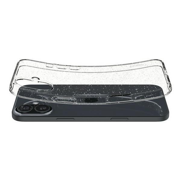 Etui Do iPhone 16 Plus Spigen Liquid Crystal Glitter Przezroczyste