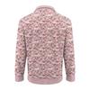 Men's Christmas Cotton Pullover Long Sleeve Outdoor Shirt Vintage Corduroy Button Stand Collar Shirt Casual Sweatshirt Christmas Print Top