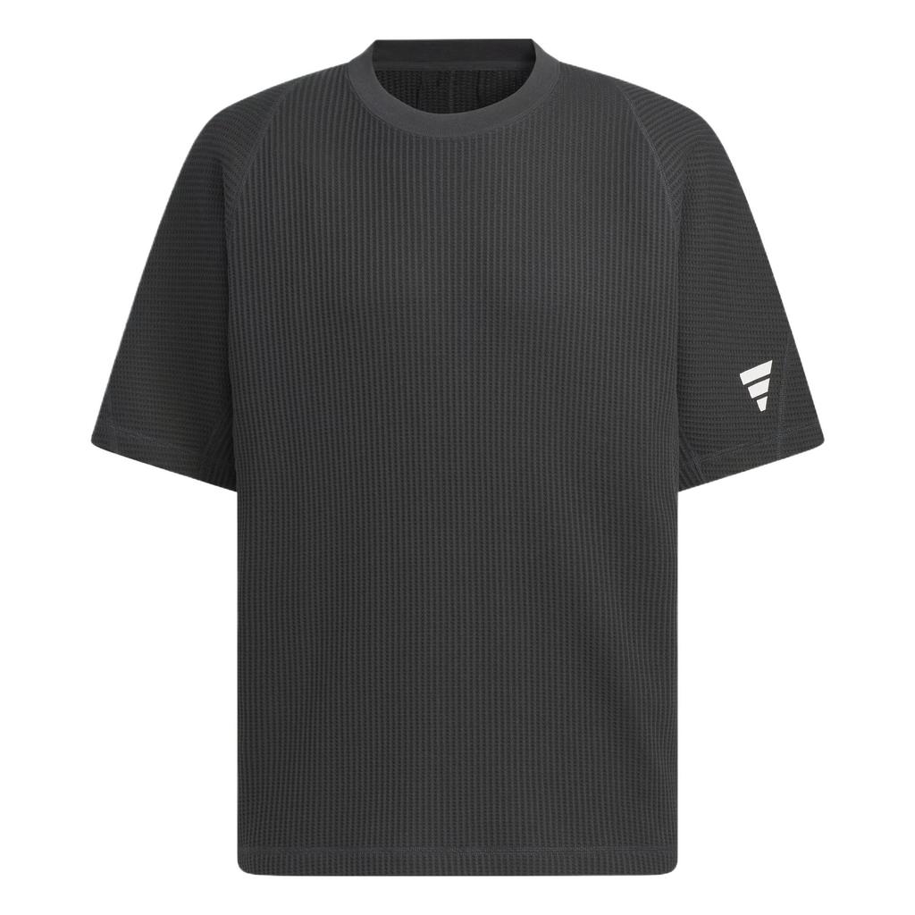 Adidas Fos Short Sleeve Top Comfortable Fashionable Simple T-Shirt Men Tops Carbon-Black KB4610