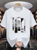 Unisex Minimalist Aesthetic Graphic T-Shirt Casual Streetwear Regular Fit Tee