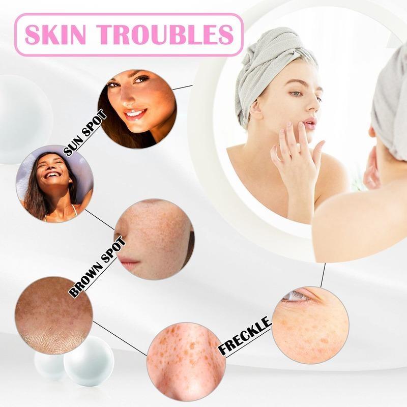 Crema facial de Ácido Kójico, crema hidratante antiarrugas para la piel, ilumina el tono de la piel, manchas descoloridas, crema de rejuvenecimiento de melanina