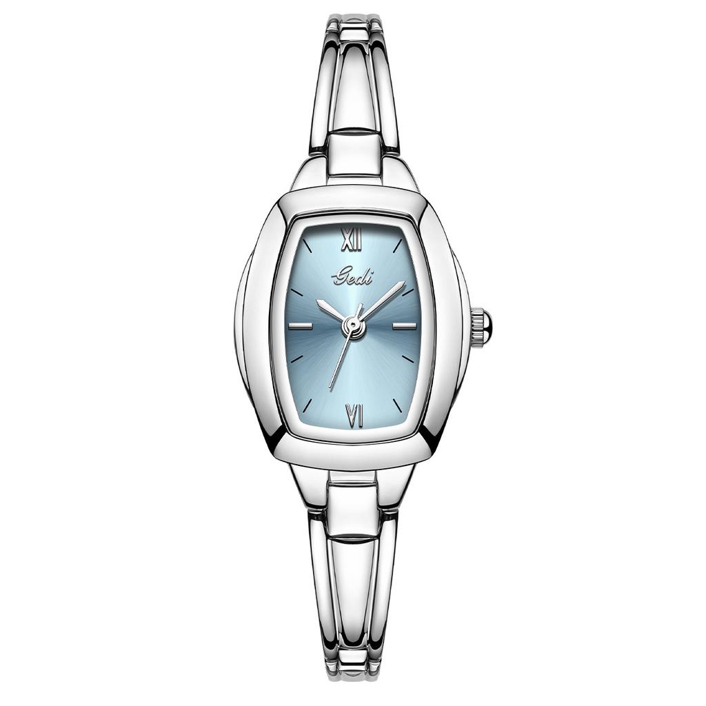 Light Luxury High-End Wine Barrel Type Small Dial Women'S Niche High-Value Retro Quartz Watch