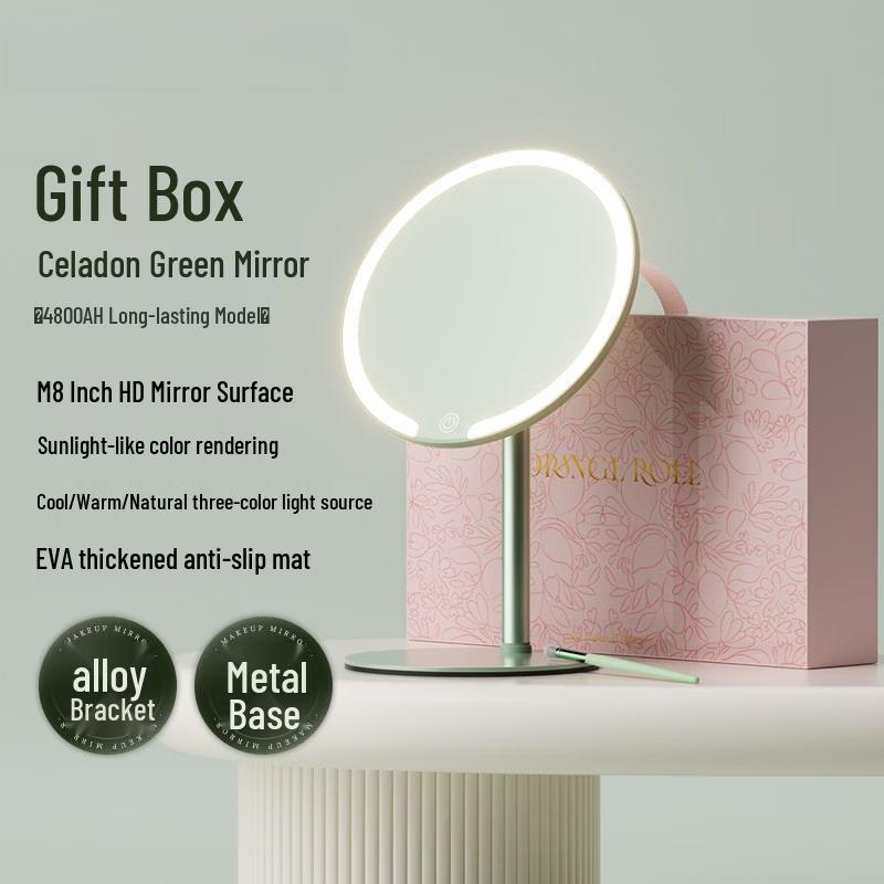 Yuzhuxun Dual-Axis LED Makeup Mirror