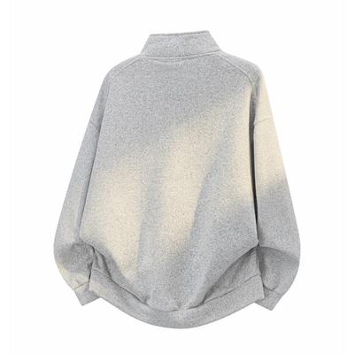 Autumn Stand Collar Sweatshirt: New Arrival Casual Long-Sleeved Top