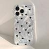 Simple Polka Dot Love Is Suitable for iPhone17promax Apple 16 Laser Mobile Phone Case 14/13 Large Hole 15.
