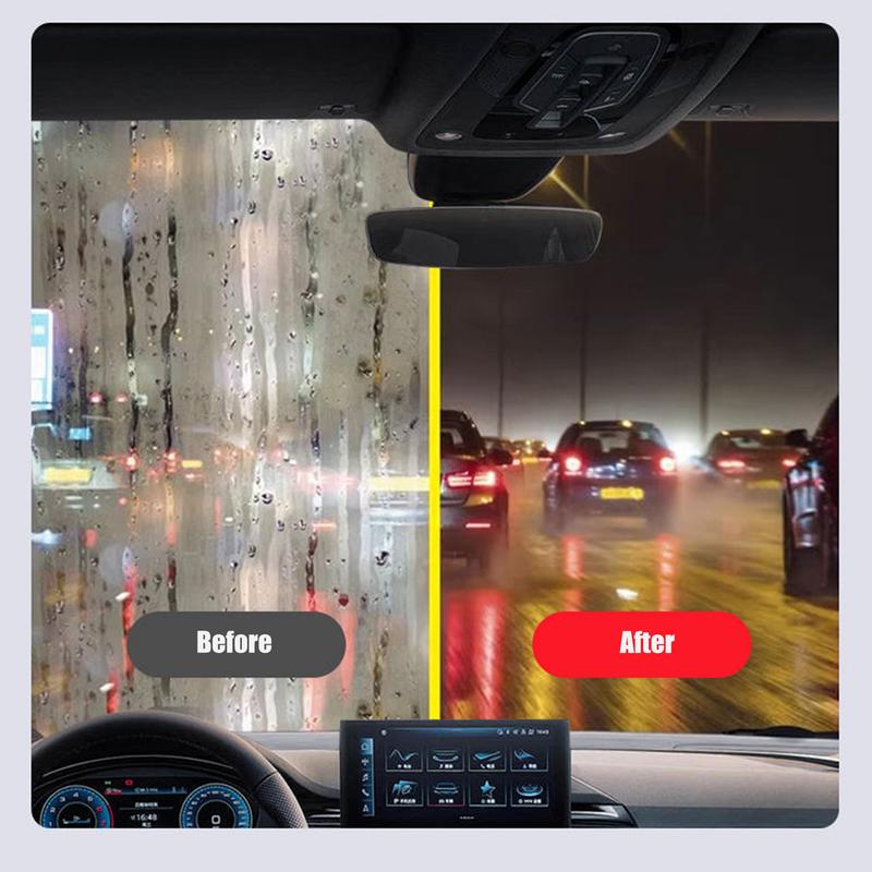 Car Window Cleaner Tool Car Windshield Cleaner Window Cleaner Hydrophobic Glass Coating Scrubber Pad Car Window Washer Cleaning
