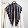 Spring and summer printed skirt women's triangle towel skirt curtain decorative belt towel stacked short skirt fart curtain new fashion