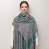Winter Warm Cashmere Scarf For Women Luxury Print Pashmina Shawl Wrap Neckerchief Female Bufanda Echarpe Design Headband