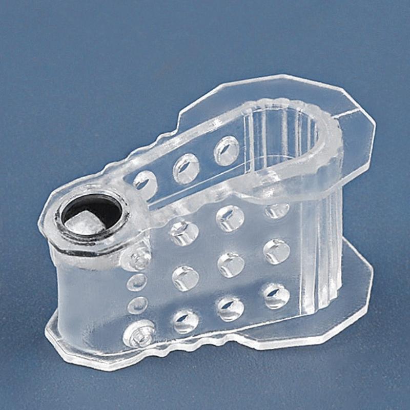 

1/2 шт. корректор, разделитель пальцев, коррекция большого пальца, выпрямитель для ног, инструмент для ухода за ногами 1PC белый