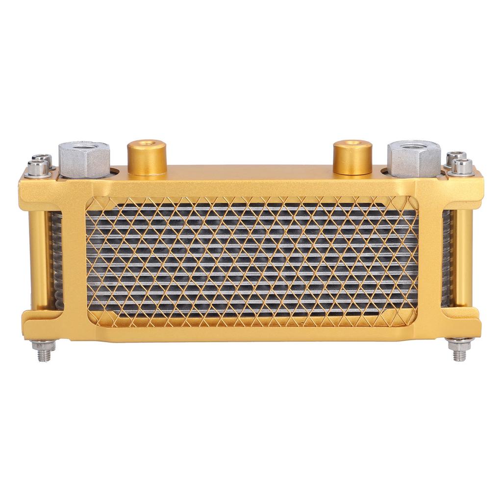 Universal Motorcycle Engine Oil Cooler Metal Trail Bike Oil Cooler for 125cc‑250cc Motorcycle Dirt Bike