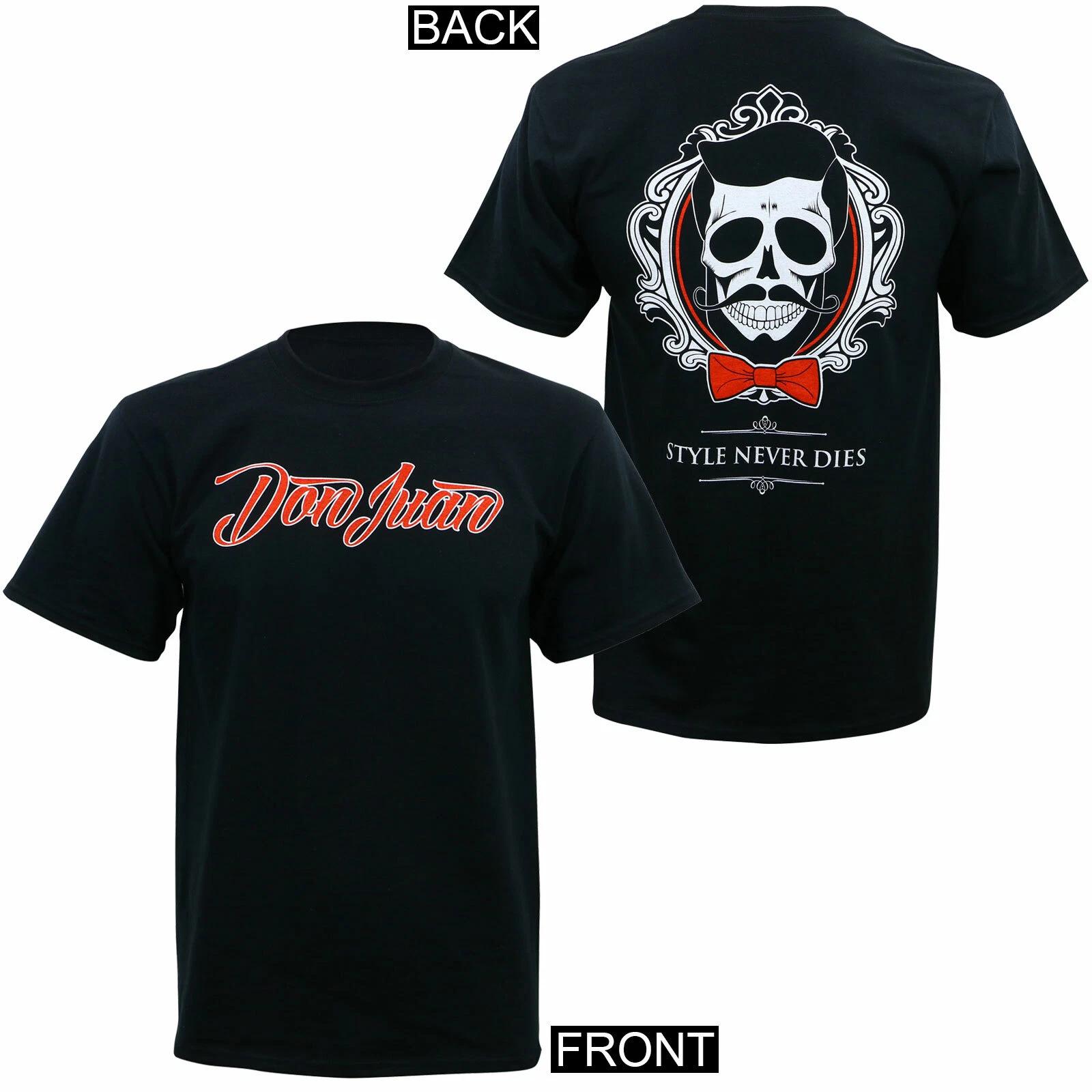 DON JUAN POMADE Jumbo Style Never Dies Logo T-Shirt Black S-2XL NEW M