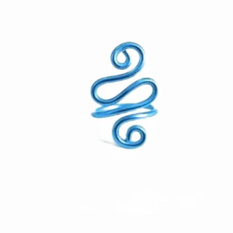 Adjustable Knitting Crochet Loop Ring Knittied Yarn Guide Hook Finger Faster Holder Thimble Crocheters Thread Ring Sewing Tools