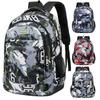 Fashionable Striped Printed Schoolbag Wear Resistant Anti Splashing Bag Water