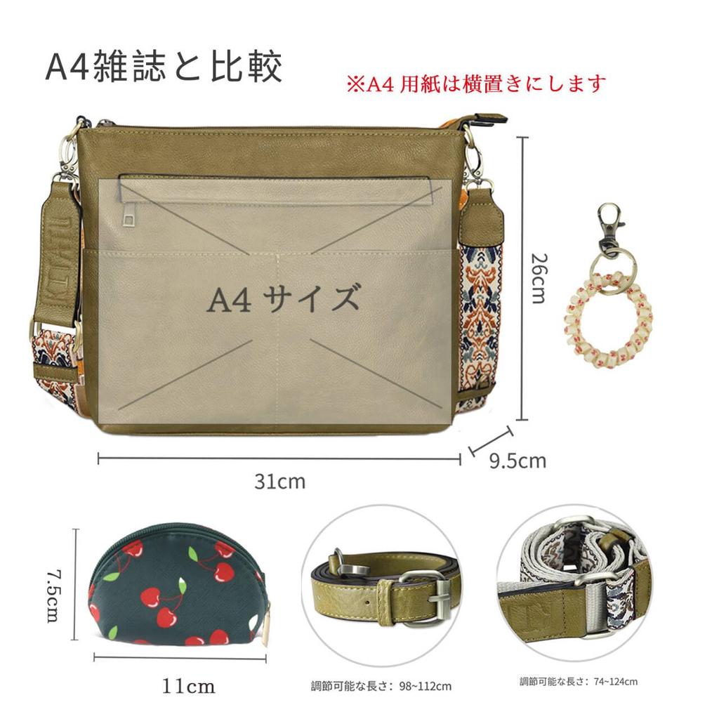 K I T A T U Shoulder Crossbody Tote Large Perfect for and Adjustable Length Women's Bag, Bag, Bag, Capacity, Lightweight, Cute, Commuting, Travel,