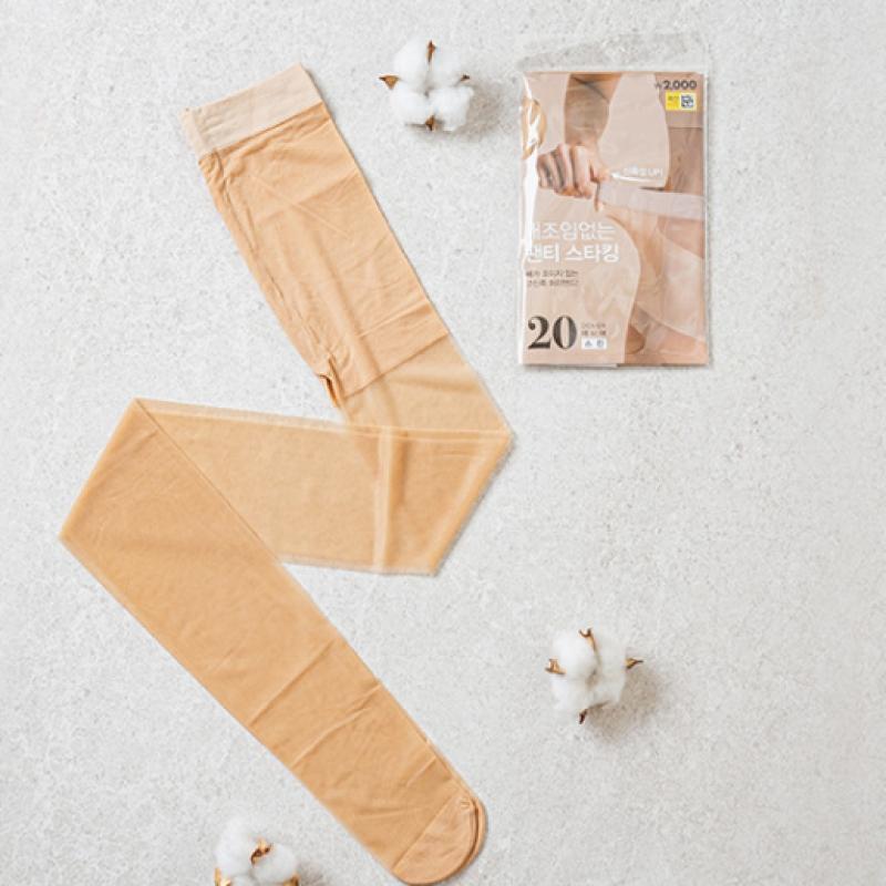 Daiso Comfortable Stocking Skin 20d Without Tummy Tightness