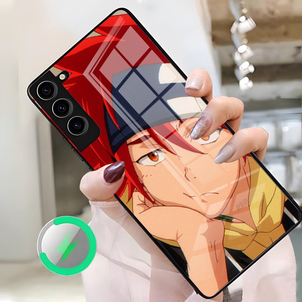 Anime Cool Boy S-Sk8 The Infinity Phone Case For Samsung S26 Ultra S25 Edge S23 S22 S21 S20 Ultra Plus S24 Fe A25 Magnetic Glass