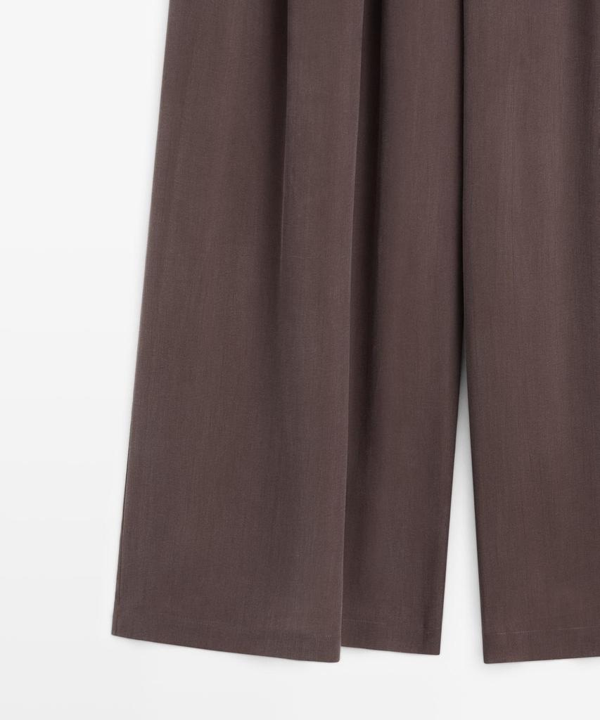 Masimodutti Fluid Skirt Pants Total Look