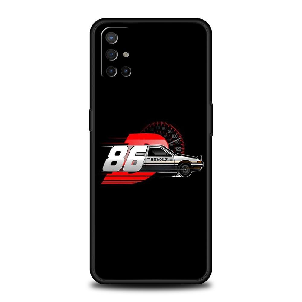 Phone Case For Oneplus 13R 13 12 10T 11 R10 Nord N100 N200 N10 9 9R CE 2 3 Z Pro Lite 5G Soft TPU Cover Initial D Car Fundas Bag