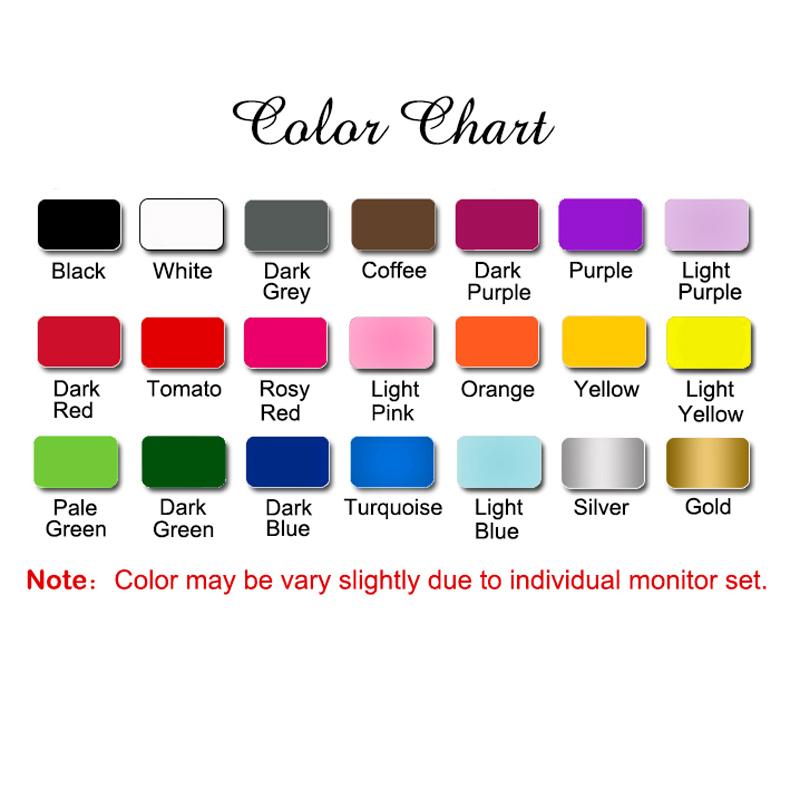 Personalized Vinyl Decal Wall Sticker Car/Door Window Custom Boys Girls Bedroom Decal 20 Colours Choose