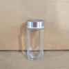 ZISIZ 120ml Square Glass Spice Jars with Stainless Steel Lids