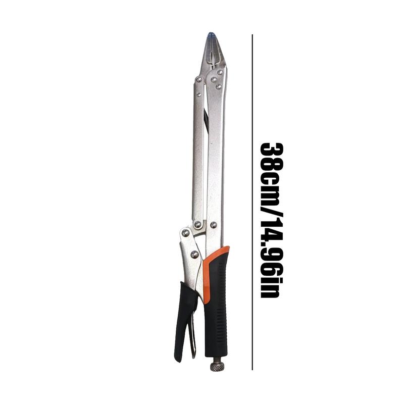 Long Reach Locking Pliers Extra Long Reach Vise-Grip Locking Pliers 15 Inches Adjustable Extended Locking Pliers With Anti-slip