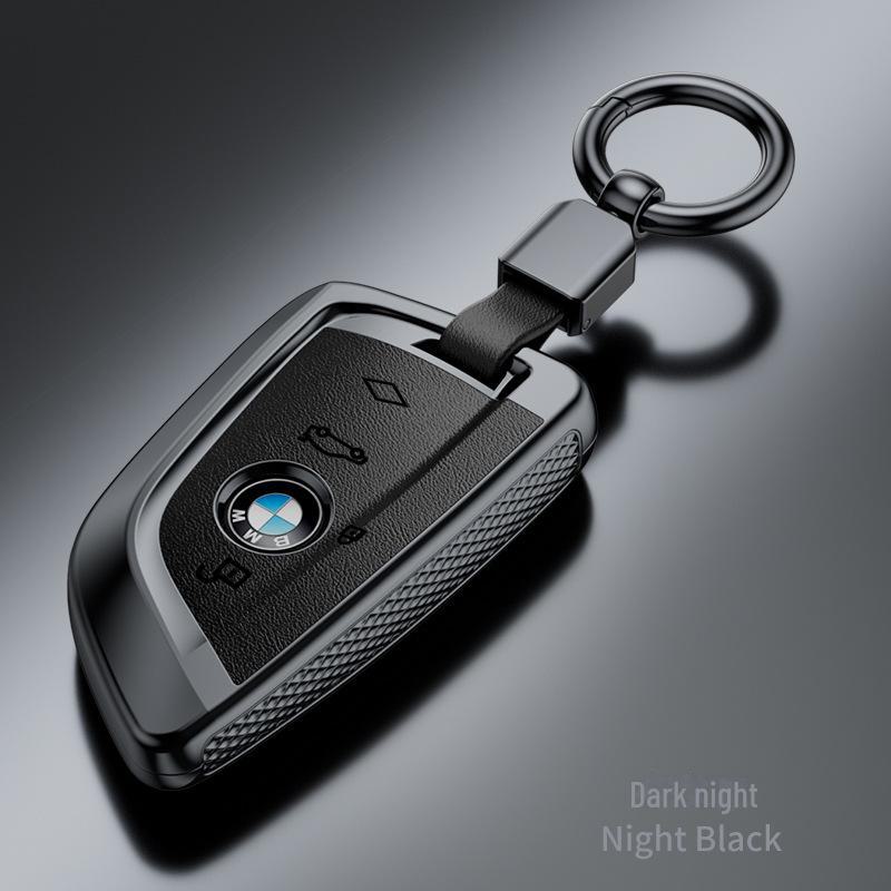 """Fasjonabelt nøkkeldeksel med Nappa-mønster for BMW-modeller""": X1, X2, X3, 320li, 525li, 5, 3, 7-serie"