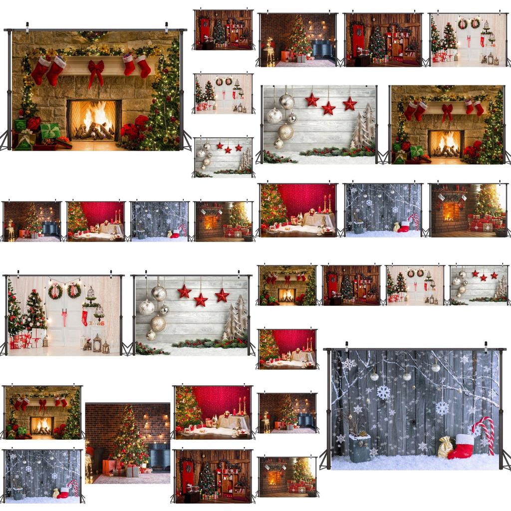 Lightweight Vinyl Christmas Photography Backdrop For Studio Xmas Shoots