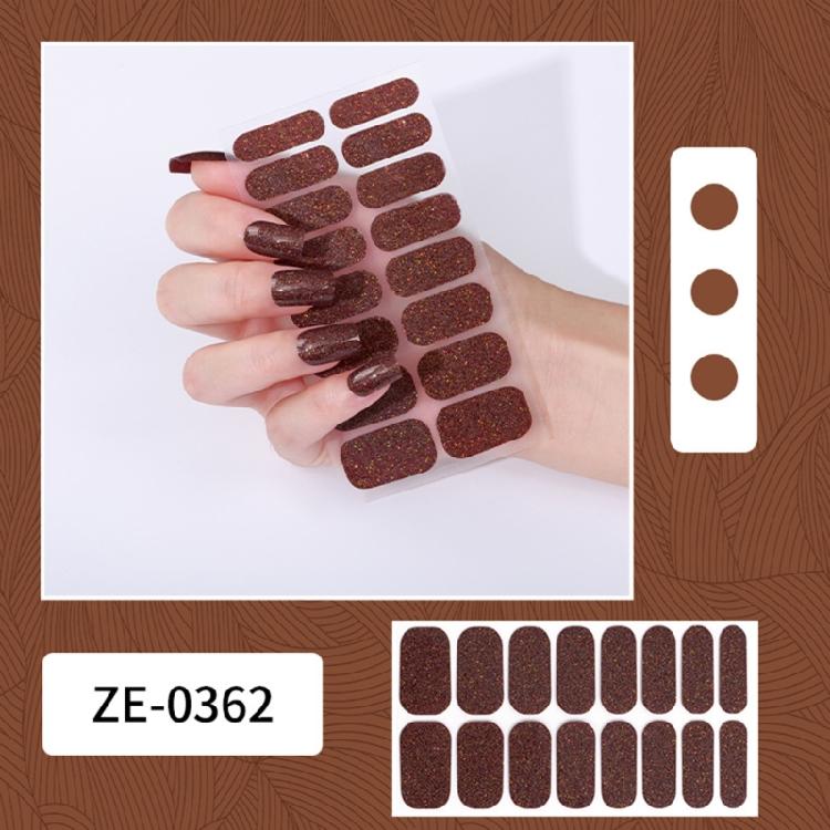 Nail Polishing Sticker Nail Stickers Set for Lamp Need Full Nail Wraps