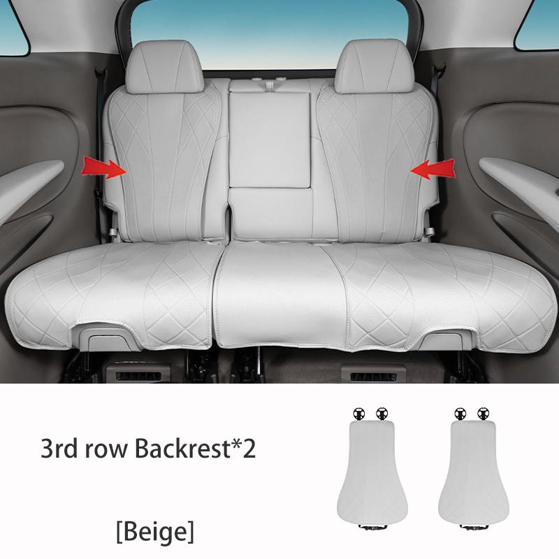 For DENZA D9 2025 2025 Car seat cover cushion leather breathable Protective pad Anti wear car seat protection accessorie