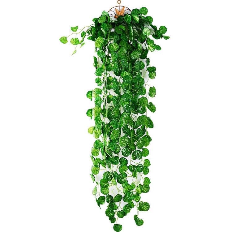

Wall-Mounted Artificial Plant Display LeafyVine Wall Decoration ArtificialPlant