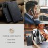 Retro Frosted Leather Flip Phone Case for Samsung NOTE20 Ultra/10 Plus with Card Slot & Stand