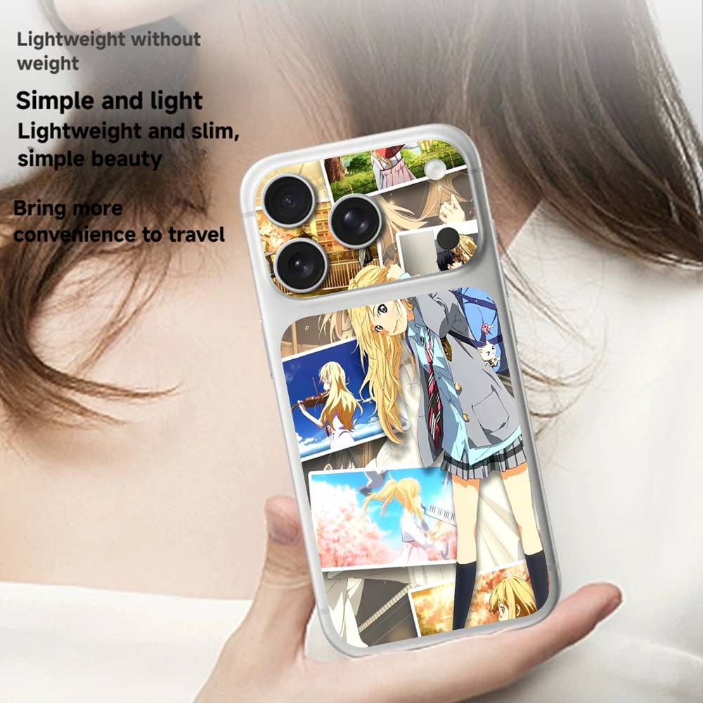 Amine Y-Your Lie In Aprils for iPhone 17 Pro/17 pro max Protective Film for Back, Camera(Not Phone Case)
