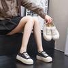 Mesh breathable little white shoes women's bag head thick-soled casual board shoes summer thin non-slip and wear-resistant shallow mesh shoes