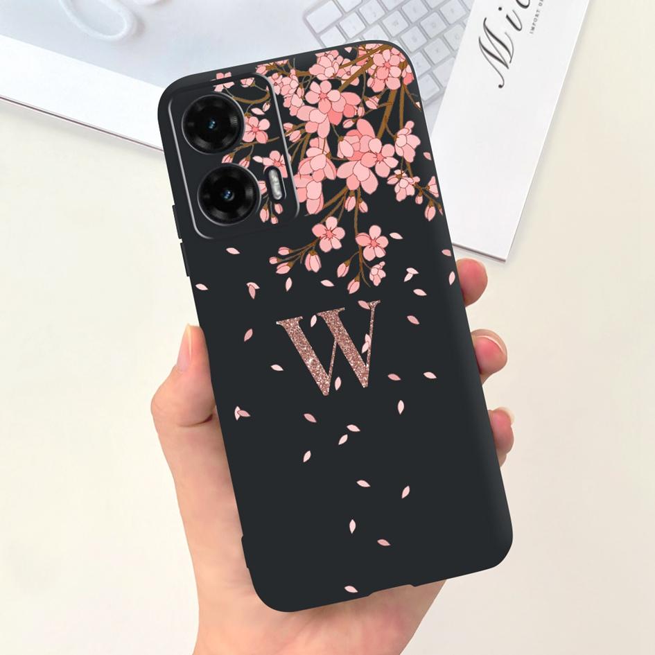 For Motorola Moto G35 5G Case G 35 Cover Cute Crown Letters Soft Silicone Back Cover For Moto G35 2024 Phone Case MotoG35 Fundas